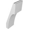 Ekena Millwork 5 1/2-in. W x 6-in. D x 18-in. H Westlake Architectural Grade PVC Knee Brace BRCP055X06X18WTL - alternate 5